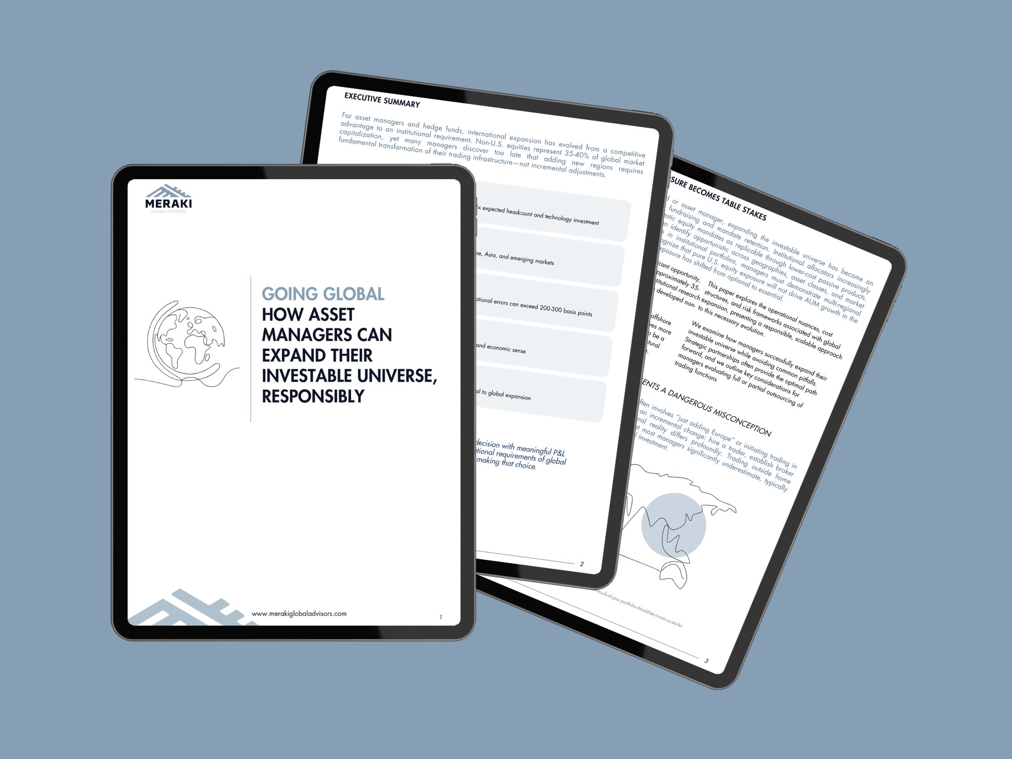 Going Global V3 White paper iPad image (blue)